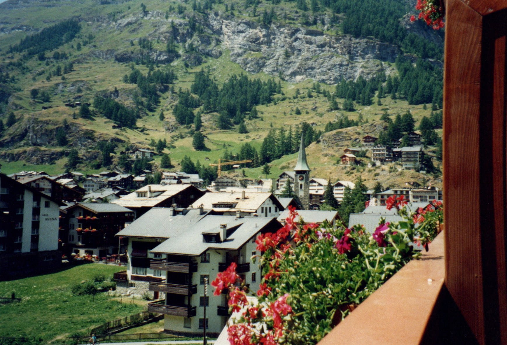 The town of Zermatt